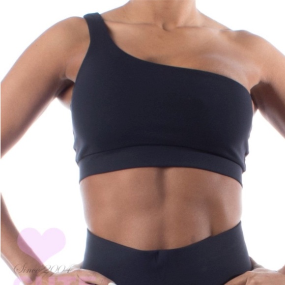 Cute Booty Lounge One Shoulder Sports Bra - Picture 1 of 2